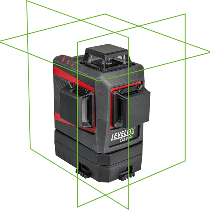 Levelfix CCL260G 3D cone-lijnlaser