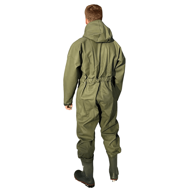 Waadpak heavy duty met Dunlop veiligheidslaars S5 groen - Afbeelding 2